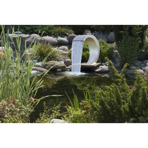 Ubbink Water feature waterfall Ubbink Mamba stainless steel in 2 versions
