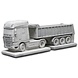 Eliassen Betonnen Daf met trailer als bloembak Eliassen Betonnen Daf met trailer als bloembak
