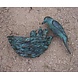 Eliassen Beeld brons vogelnest Eliassen Beeld brons vogelnest