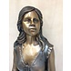 Eliassen Bronzen beeld zittend meisje Eliassen Bronzen beeld zittend meisje