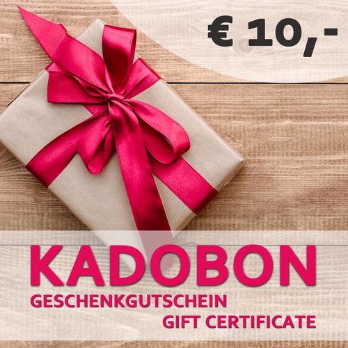 Kadobon 10 euro Kadobon 10 euro
