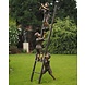 Eliassen Skulptur Bronze 3 Kinder auf Leiter Eliassen Skulptur Bronze 3 Kinder auf Leiter