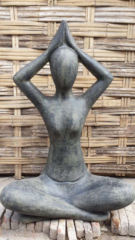 Yoga statue Sukhasana 80cm Eliassen Home & Garden Pleasure