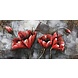 Eliassen Metall 3d Malerei Red Flower1 120x60cm Eliassen Metall 3d Malerei Red Flower1 120x60cm