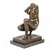 Bronzen beeld Knielende Venus Bronzen beeld Knielende Venus