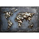 Gave 3D schilderij Globe 8 120x80cm Gave 3D schilderij Globe 8 120x80cm