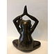 Bronzen zen kikker groot Bronzen zen kikker groot