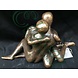 Eliassen Bronzen beeld Modern verliefd koppel Eliassen Bronzen beeld Modern verliefd koppel