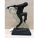 Bronzen beeld Streetdancer Bronzen beeld Streetdancer