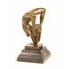 Beeld Turnster van brons Beeld Turnster van brons
