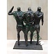 Eliassen Bild Bronze 3 Männer modern Eliassen Bild Bronze 3 Männer modern