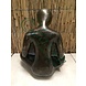 Bronze reading man Bronze reading man
