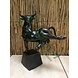 Bronzen stier op 1 poot Bronzen stier op 1 poot