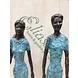 Eliassen Beeld brons modern koppel met kind Eliassen Beeld brons modern koppel met kind