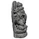 Eliassen Ganesha in lotus zit 28cm Eliassen Ganesha in lotus zit 28cm