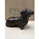Eliassen Bronze statue Dachshund Eliassen Bronze statue Dachshund