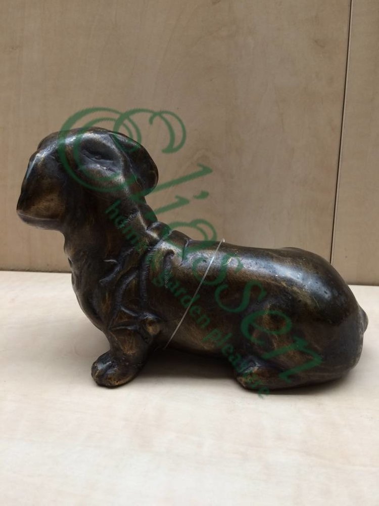 Bronze statue Dachshund Eliassen Home & Garden Pleasure