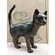 Eliassen Bronzen beeld Poes loopt Eliassen Bronzen beeld Poes loopt