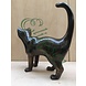 Eliassen Bronzen beeld Poes loopt Eliassen Bronzen beeld Poes loopt