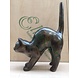Eliassen Bronze-Skulptur Katze Skandale Eliassen Bronze-Skulptur Katze Skandale