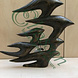 Eliassen Bronzeskulptur Flug von 6 Vögeln Eliassen Bronzeskulptur Flug von 6 Vögeln