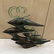 Eliassen Bronzeskulptur Flug von 6 Vögeln Eliassen Bronzeskulptur Flug von 6 Vögeln