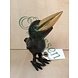 Eliassen Small raven fountain of bronze Eliassen Small raven fountain of bronze