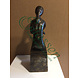 Bronzen beeld elegante vrouw Bronzen beeld elegante vrouw