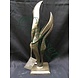 Eliassen Brons abstract Modern liefdespaar 45cm Eliassen Brons abstract Modern liefdespaar 45cm