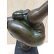 Eliassen Bronzen beeld Dikke vrouw gymnastiek 1 Eliassen Bronzen beeld Dikke vrouw gymnastiek 1