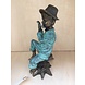 Eliassen Image bronze boy with flute Eliassen Image bronze boy with flute