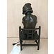 Eliassen Statue bronze girl sitting on a chair Eliassen Statue bronze girl sitting on a chair