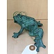 Eliassen Beeld spuitfiguur brons kleine kikker Eliassen Beeld spuitfiguur brons kleine kikker