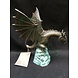 Eliassen Sculpture spray figure bronze dragon on a rock Eliassen Sculpture spray figure bronze dragon on a rock