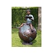 Eliassen Bronzejunge auf Globus Eliassen Bronzejunge auf Globus