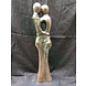 Eliassen Beeld brons groot abstract liefdespaar Eliassen Beeld brons groot abstract liefdespaar