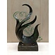 Eliassen Bronzen beeld abstract figuur Eliassen Bronzen beeld abstract figuur