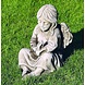 Dragonstone Gartenstatue Engel mit Vogel Dragonstone Gartenstatue Engel mit Vogel