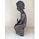Eliassen Tomb decoration girl with candle bronze Eliassen Tomb decoration girl with candle bronze