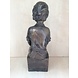 Eliassen Tomb decoration girl with candle bronze Eliassen Tomb decoration girl with candle bronze
