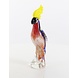 Glass statue Murano-style parrot Glass statue Murano-style parrot