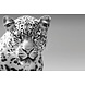 Glass painting Panther white 80x120cm Glass painting Panther white 80x120cm
