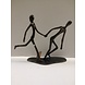 Bronzen koppel lopend Bronzen koppel lopend