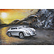3D Schilderij VW Karmann 120x80cm 3D Schilderij VW Karmann 120x80cm