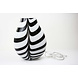 Glass lamp 'Zebra' 37-38 cm Glass lamp 'Zebra' 37-38 cm