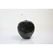 Glazen beeld Appel zwart 20cm Glazen beeld Appel zwart 20cm