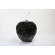 Glas beeld Appel zwart 25cm Glas beeld Appel zwart 25cm