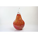 Beeld glas Peer rood 43cm Beeld glas Peer rood 43cm