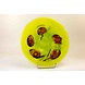 Glazen schaal Red Dot n Green 40cm Glazen schaal Red Dot n Green 40cm