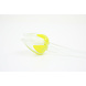 Glazen bloem Tulp geel/wit Glazen bloem Tulp geel/wit